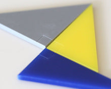 Triangles, Acrylic set of 8
