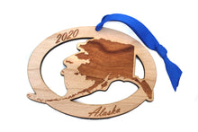 Alaska Map Ornament
