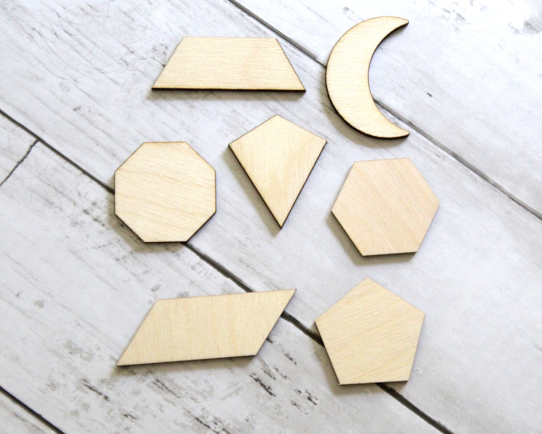 Clearance Items / Wooden Hexagon / Shape Blanks / Arts and Crafts / Wooden  Crafts