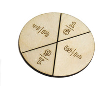 Fractions Learning Aid - Montessori Fractions - Visual Fractions