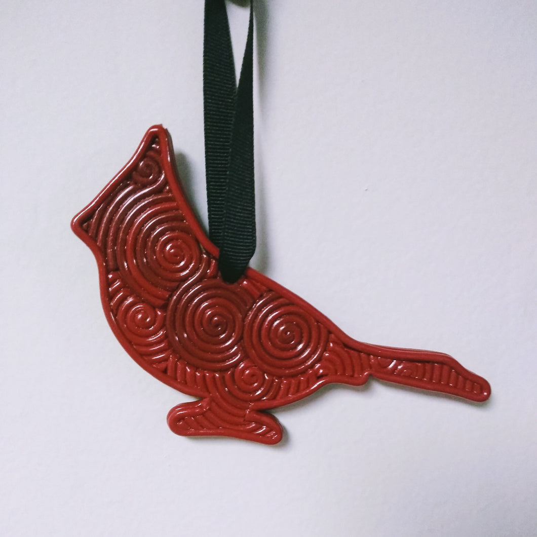 Red Bird Northern Cardinal ornament