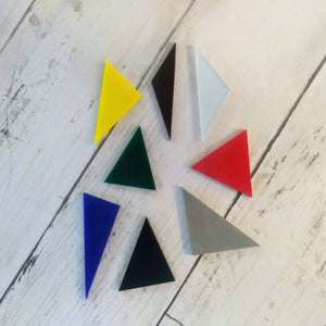 Triangles, Acrylic set of 8
