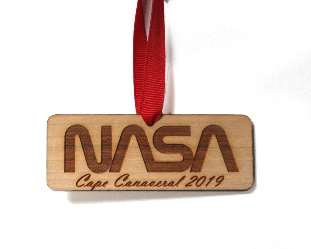 NASA Logo Ornament (Worm)