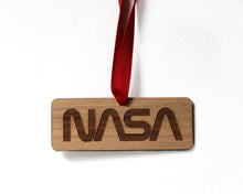 NASA Logo Ornament (Worm)