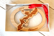 Okinawa Map Ornament