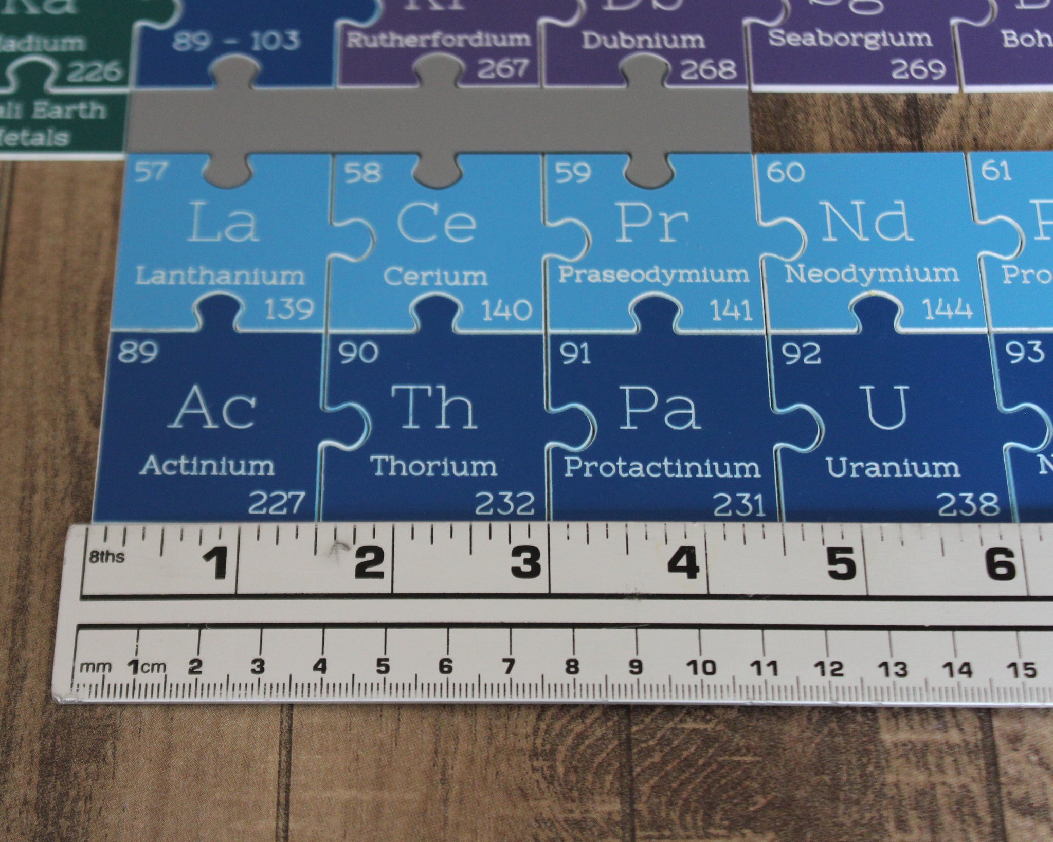 Periodic Table of Elements Puzzle (128 Pieces) – Epicycle Designs