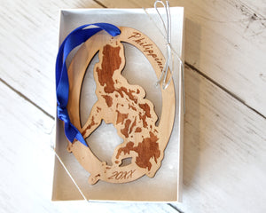 Philippines Map Ornament