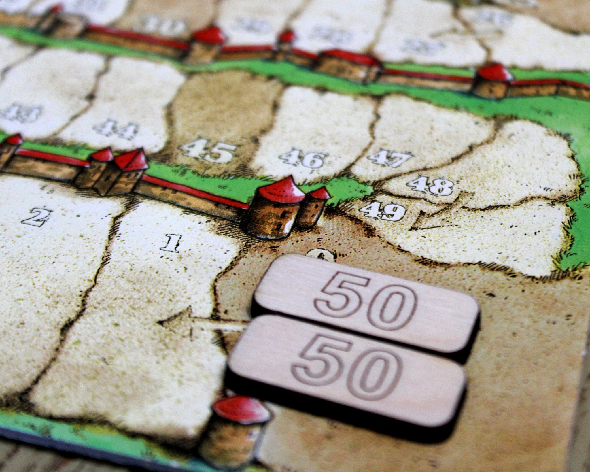 Point Counters for Board Games (1, 5, 10, 25, 50, 100, 500, and 1000 ...