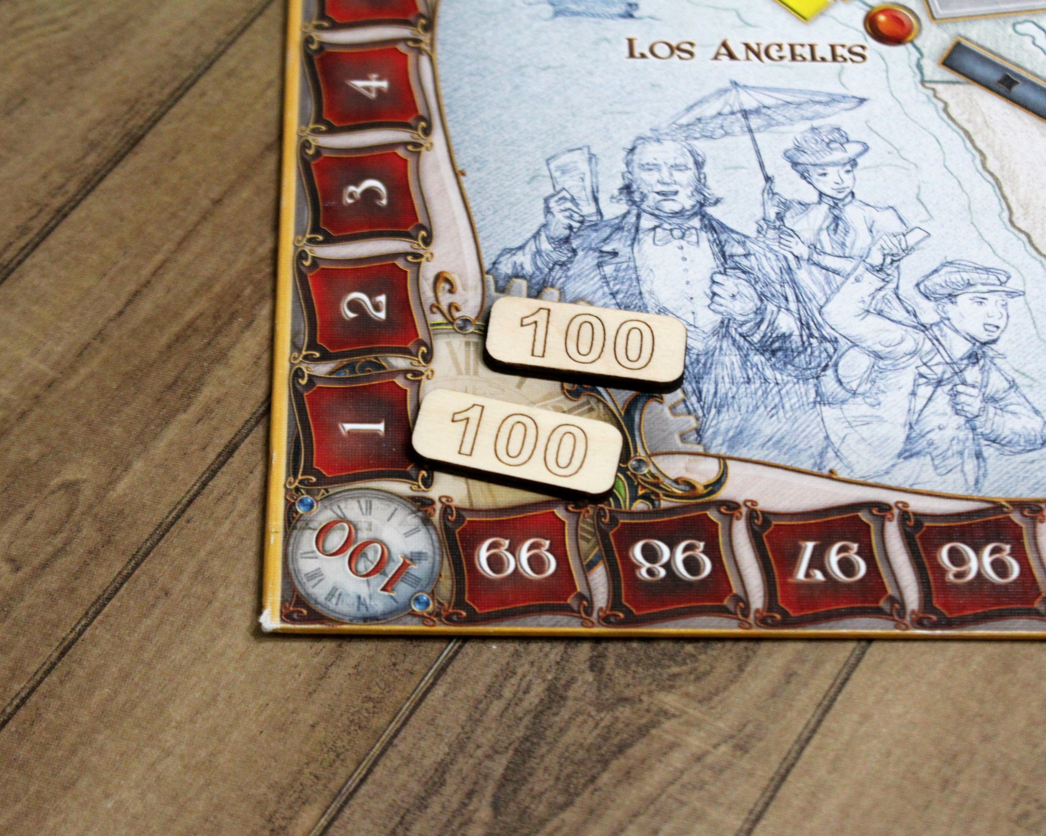 Point Counters for Board Games (1, 5, 10, 25, 50, 100, 500, and 1000 ...