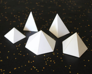 Pyramid Cardstock Models, Set of 5 – Epicycle Designs
