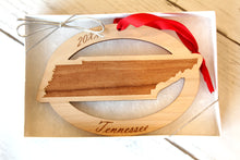 Tennessee Map Ornament